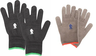 RATTLER Classic Equine Barn Pair of Insulated Gloves Horse Black or Grey Glove