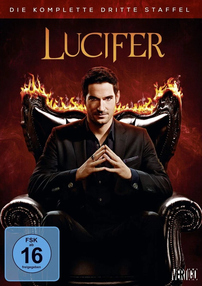 Lucifer - Die komplette 3. Staffel (DVD,2019, 5-Disc Set)