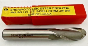 Sherwood 14mm 2 flute HSS-Co M42 Ball Nose Slot Drill - Picture 1 of 4