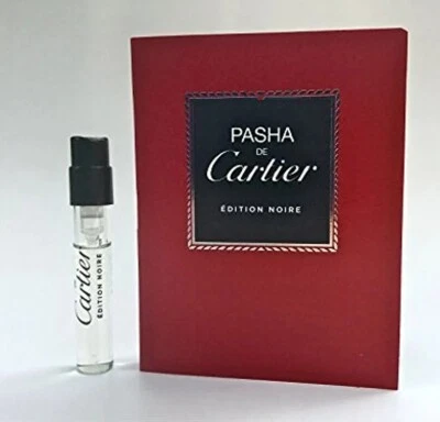 Cartier Pasha Edition Noire Men EDT Spray 1,5 ml 0,05 oz, Masculino Foto 1 de 2
