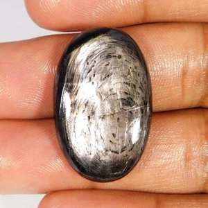 34Cts. Piedra preciosa suelta cabujón ovalado 100 % natural Power Hypersthene excelente - Imagen 1 de 3