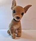 Chihuahua Brown / Tan Plush Stuffed Animal 12” Toy