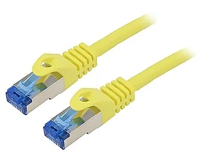 Cable de conexión PCF6A-10CC-0300-Y S/FTP 6a línea CCA LSZH amarillo 3 metros 26 AWG cables: 8 LA - Imagen 1 de 1