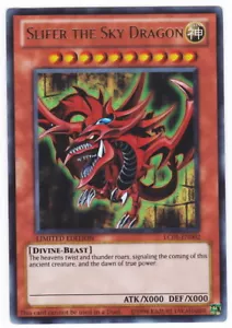 YUGIOH • Slifer il Drago del Cielo Slifer Sky Dragon Divinita' Egizie LC01-EN002 - Foto 1 di 2