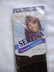 100 % Echthaar Amy Serena PREMIUM EXXENCE YAKY 10", FARBE 4 (B9) - Bild 1 von 3
