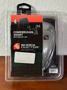 Shock Doctor Sports Protection Compression Short w/Bioflex Cup for Age 15+ New - Picture 1 of 9