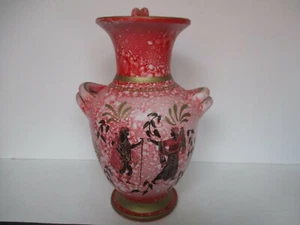 MAGNIFICA ANFORA GRECA MARMORIZZATA 3 ANSE CM 32 ANNI '80 - Bild 1 von 6