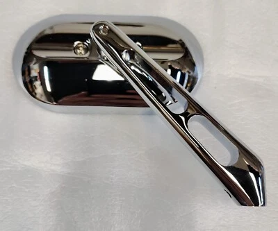 Espejo plano pequeño de vidrio Kuryakyn 1428 cromado Magnum SOLO LADO DERECHO - NUEVO Foto 1 de 4