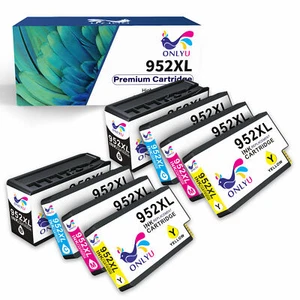 8 SZTUK 952XL Zamiennik atramentu do HP Officejet Pro 7740 8710 8210 8720 8216 8715 - Zdjęcie 1 z 6