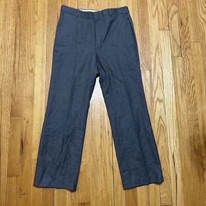 Tailors Bench Men’s Pants 100% Wool Made In USA 30x27 Pants Trousers Pleated - Picture 1 of 7