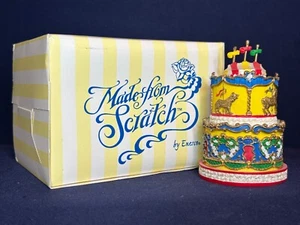 ENESCO MADE FROM SCRATCH CAKE " CIRCUS CELEBRATIONS " 855014 - OVP & COA! - Bild 1 von 8