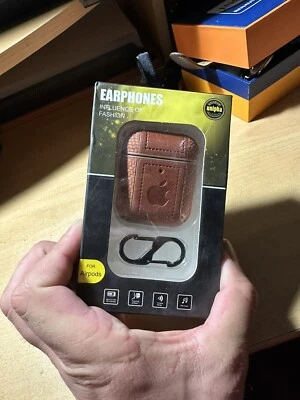 Coque Protection écouteur Casque Apple AIRPODS Case Cover headphones Housse Etui - Photo 1/2