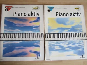 PIANO aktiv Benthien die Methode für Digitalpiano Band 1 & 2 Keyboard * Schott - Bild 1 von 1