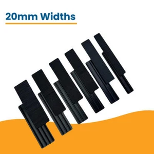 20mm Bridge Packers - Black HIPS Glazing Packers for Easy Leveling of Doors & Wi - Picture 1 of 10