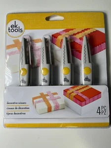 EK Tools 3-Pack Decorative Scissors Border Scallop Ribbon 54-20064 - Picture 1 of 2