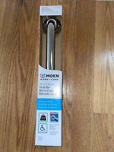Brand New - Moen LR8716D3CH Home Care 16-Inch Safety Bathroom Grab Bar, Chrome