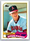 Doug Rader California Angels 1989 Topps Traded 99T 21836