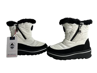 Pajar TANITA Boots Black - White | SG-lB523 Kids Size 4-4.5 - Image 1 of 4