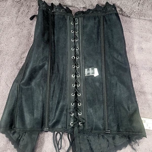 Vintage Fredericks of Hollywood Womens Laced Corset Size 34 90s Style 7000 - Picture 1 of 8