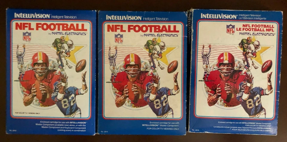 NFL Football by Mattel Electronics for Intellivision - Image 1 of 1