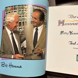 The Art Of Hanna-Barbera 50 Years Of Creativity Signed By Bill Hanna Rare - Picture 1 of 8
