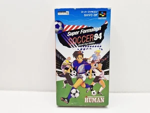 Super Formation Soccer 94 ~ World Cup Edition ~ SUPER FAMICOM JAPAN VERSION - Picture 1 of 11
