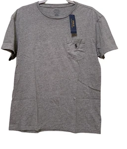 Polo Ralph Lauren Men Classic Fit Pocket Short Sleeve T-Shirt(Dark Vinta, Small) - Picture 1 of 2