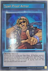 Spell Proof Armor SBSC-ENS02 Yugioh Card 1st Ed. Trading Game - Picture 1 of 2