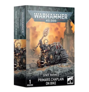 Primaris Chaplain on Bike Space Marines Warhammer 40K Neu in OVP - Bild 1 von 1