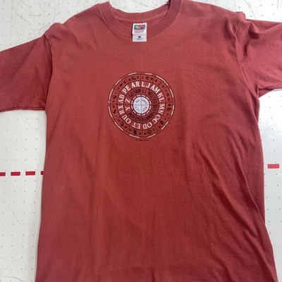 PEARL JAM T-Shirt LARGE NO CODE 1996 ROCK Grunge CONCERT 2-SIDED Unisex USA Vtg - Image 1 of 4