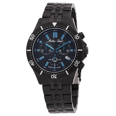 Reloj para hombre Mathey-Tissot Expedition cronógrafo cuarzo esfera negra MTWG8001103 Foto 1 de 3