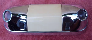 1980 - 1996 FORD F150 F250 F350 BRONCO CHROME DELUXE DOME MAP LIGHT- TESTED - Picture 1 of 5