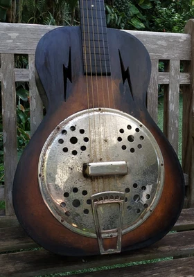 Regal Radiotone Resonator Parlor Vintage Tom de Rádio Havaiano - Imagem 1 de 4