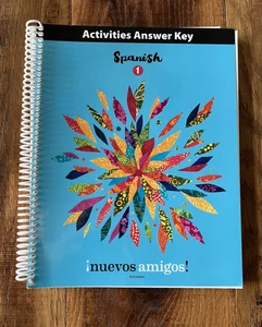 BJU Press Spanish 1 Activities Answer Key Teacher Third Edition Nuevos Amigos - Picture 1 of 1