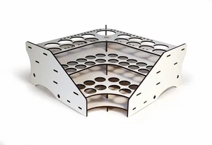 VAL26008 - AV Acrylics - Paint Stand (Corner Module) - Picture 1 of 1