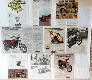 Yamaha RD400, Kenny Roberts, 650 R/T, Radian, XS750, R5-C 350, Werbung, Artikel  - Bild 1 von 6