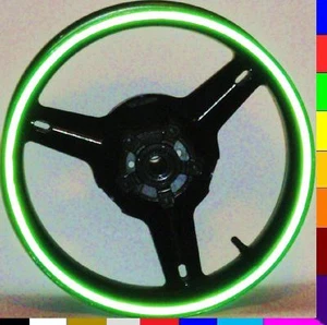 PEGATINAS DE CINTA DE CALCOMANÍA DE RUEDA PARA LLANTAS DE MOTOCICLETA VERDE LIMA KAWASAKI - Imagen 1 de 11