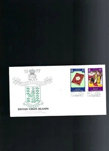 1977 QE II Silver Jubilee FDC British Virgin Islands - Picture 1 of 2