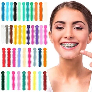 Dental Orthodontic Braces Ligature Ties Elastic Rubber Bands 1040Pcs - Picture 1 of 35