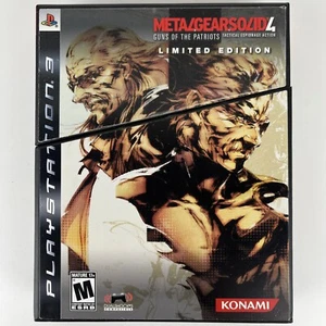 Metal Gear Solid 4 Gun of the Patriots Limited Edition Box Set PS3 Complete CIB - Picture 1 of 6
