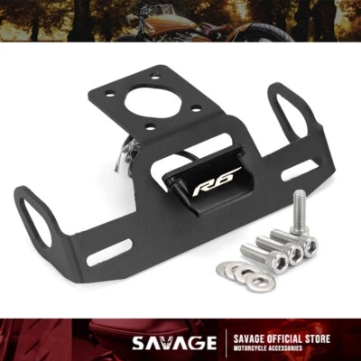 Tail Tidy Fender Eliminator License Plate Holder w/LED Light For YAMAHA YZF R6 - Image 1 of 4