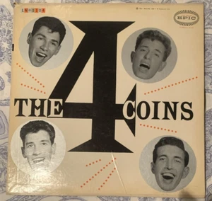 The Four 4 Coins POP 10” I LOVE YOU MADLY b/w MAYBE on EPIC LN-1104 - Picture 1 of 6