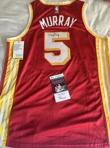 Dejounte Murray Signed Jersey Jsa Certified Atlanta Hawks Autographed Signed - Picture 1 of 6