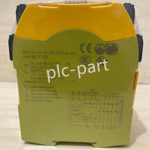 1PZ Nuovo Pilz 751134 PNOZ s4 C relè di sicurezza 48-240VACDC 3n/o 1n/c spedizione veloce - Foto 1 di 1