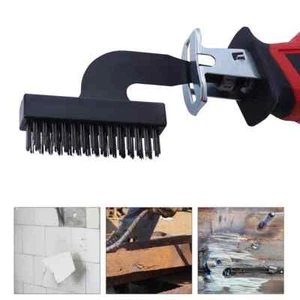 Electric Wire Brush Head for Reciprocating Saw Rust Removal Polishing Tool - Picture 1 of 7