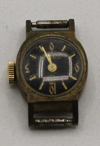 Ancre 17 Jewels Incabloc - goldene Antike Damenarmbanduhr - Bild 1 von 4