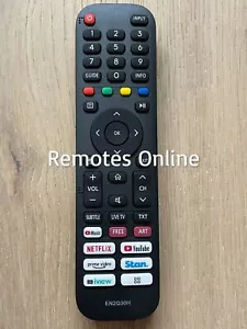 Hisense VIDAA Replacement TV Remote for 43A7G, 50A7G, 55A7G, 65A7G, 75A7G, 85A7G - Picture 1 of 1