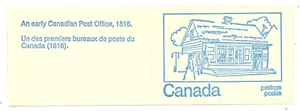 CANADA 1972 50c Booklet - Canadian Post Office 1816 Pane SG 604e MNH - Picture 1 of 2