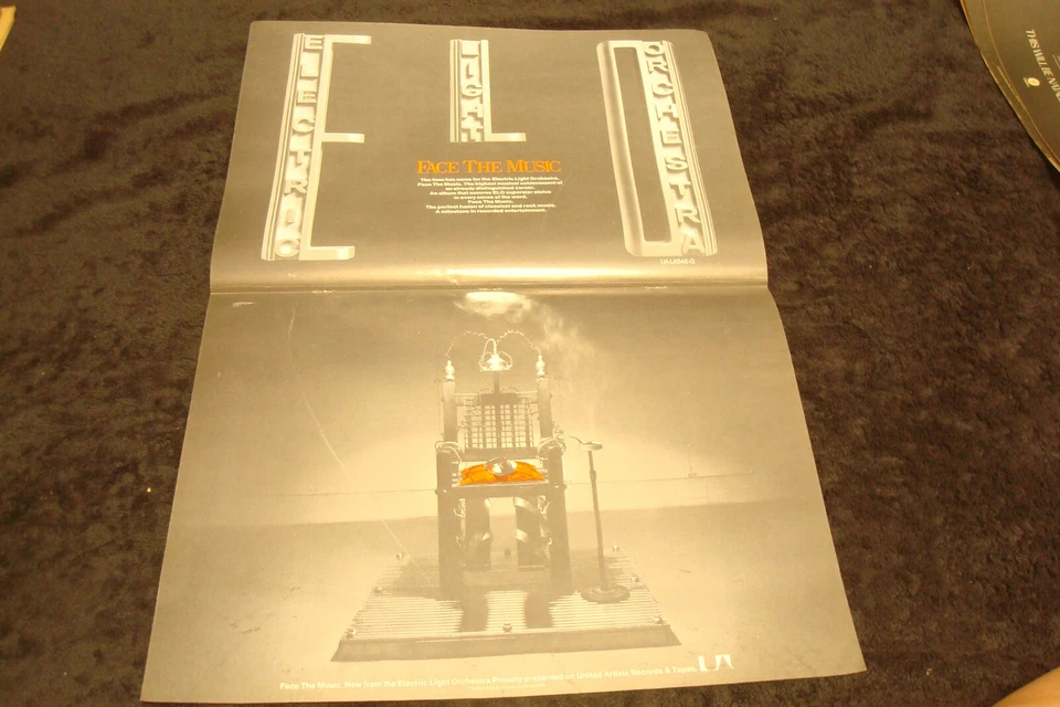 ELECTRIC LIGHT ORCHESTRA, ELO 1975 anuncio y LEO SAYER & SILVER CONVENTION "Fly Robin Foto 1 de 4