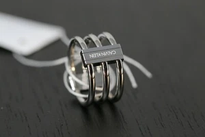 Calvin Klein KJBDMR000106 Ladies Stainless Steel Silver Tone Ring Size L - Picture 1 of 6